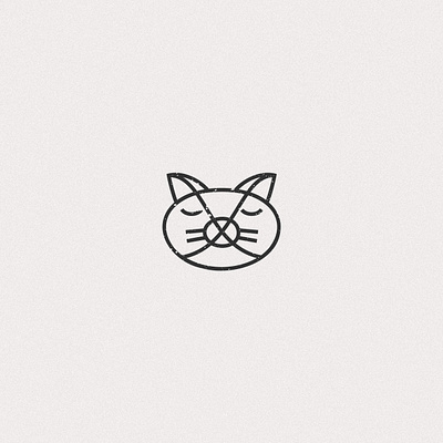 Cat logo! bold branding cat clean conceptual design graphic design icon lineart linework logo simple