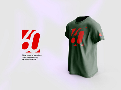 60th Anniversary Shirt Concept 01 branding fun mockup race shirt