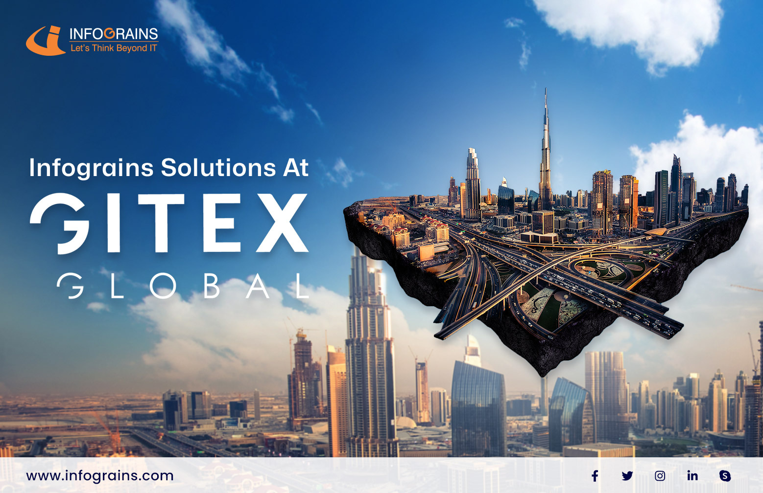 Join Infograins At Gitex Global Event 2023 Dubai by Infograins Software