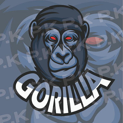 gorilla mascot gaming logo mascot logo gaming logo gorilla e sport logo gorilla gaming logo gorilla logo gorilla mascot logo logo design