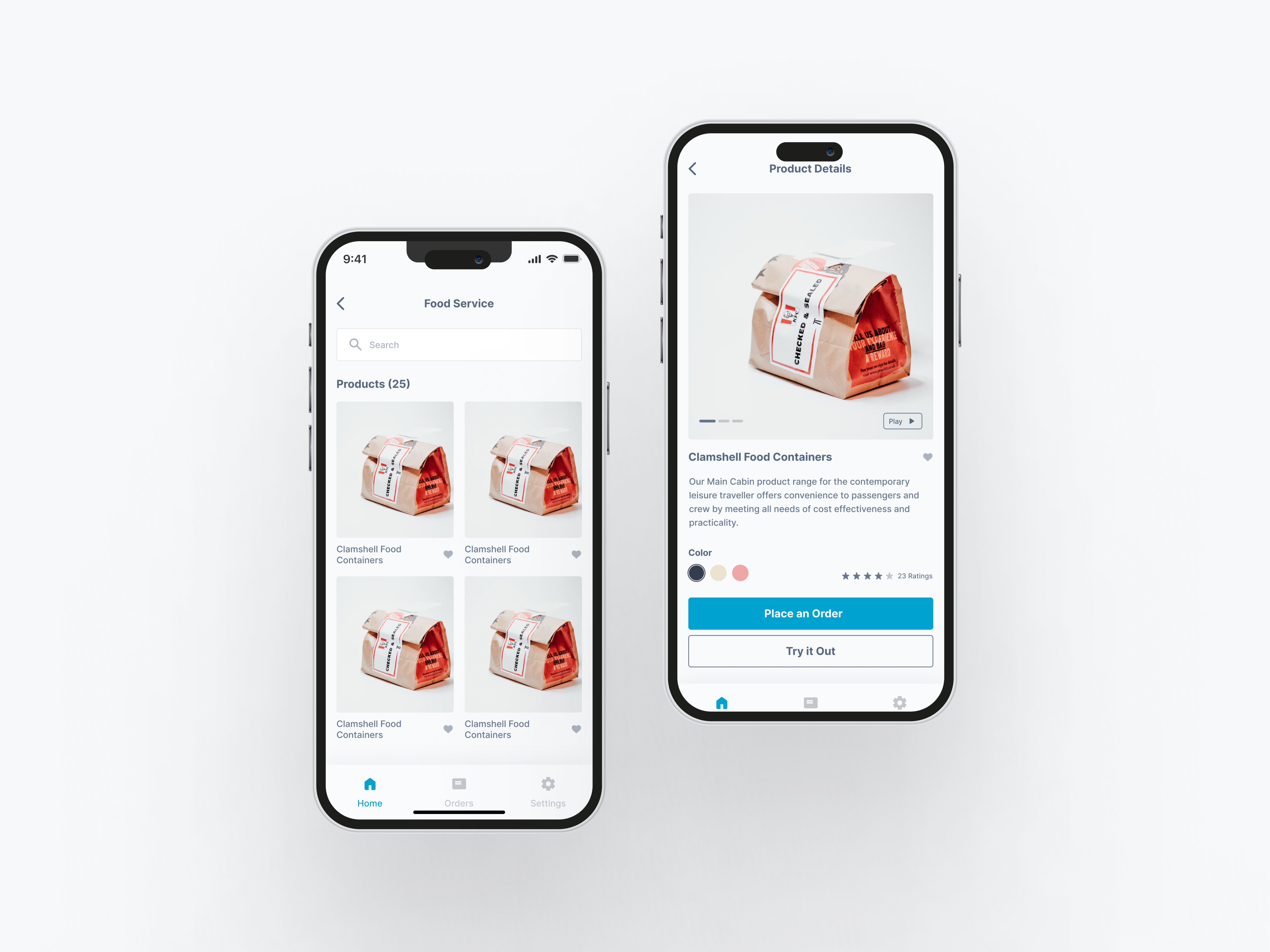Redesign of an industrial product design company app by Godspower