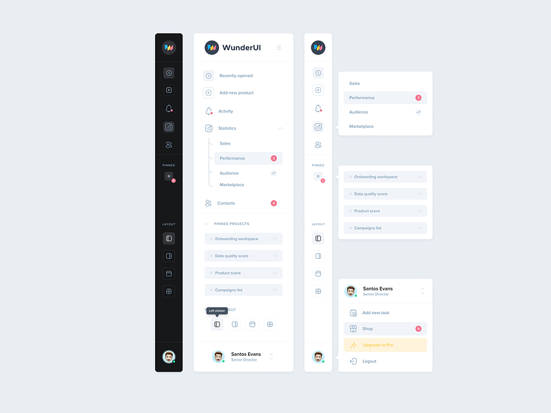 Custom Navigation Styles animation custom design dropdown menu navbars navigation styles template ui components ui elements ui widgets widgets