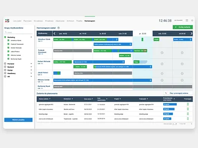 Tasks schedule planer app design management planer scheduled start stop task tasks team timer to do ui ux work