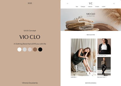 VIO CLO Concept branding design graphic design illustration logo typography ui ux vector
