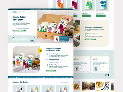 Freja - Desktop Home design minimal scandi ui web design website