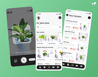 Soil - Mobile App Design app app design design ui ui design uiux uiux design ux design