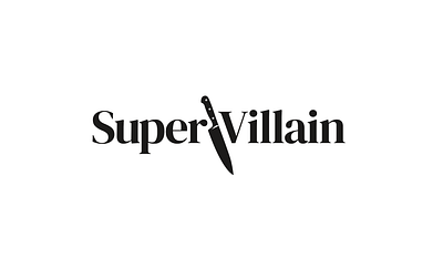 Super Villain - Logo brand branding identity logo logo design typography