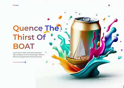 Beverage UI design for futuristic brands beverage design figma landing page ui ui ux web design wordpress