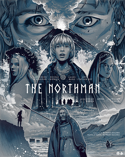 THE NORTHMAN - Illustrated Movie Poster fanart illustration movie poster poster