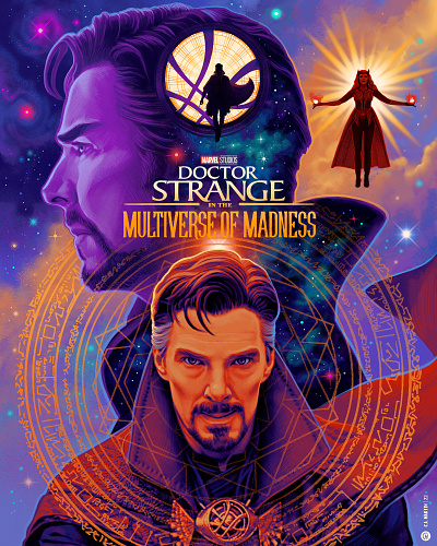 DOCTOR STRANGE - Illustrated Movie Poster fanart illustration movie poster poster