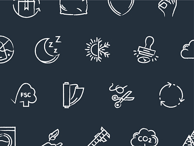 Kuroa - Illustrated Icons design icon design illustration
