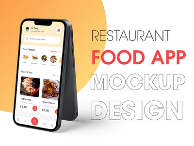 Restaurant Food App Mockup Screen #UXDesign #UIDesign #MobileApp add food add new food add new menu admin view animation app design graphic design illustration kitchen view manage orders menu category mobile app mockup design order status ranjith ramesh ranjithrameshr restaurant app server view update food info update order