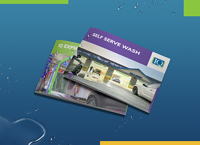 Mega Brochure: The Winning Formula for D&S Carwash Supply auto branding brochure brochure design car wash icons illustration marketing photography water