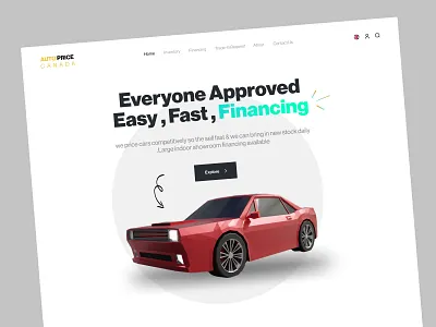 Web Site Design landing page car shoping concept design graphic design home page landing page ui ui designer uiux web web design
