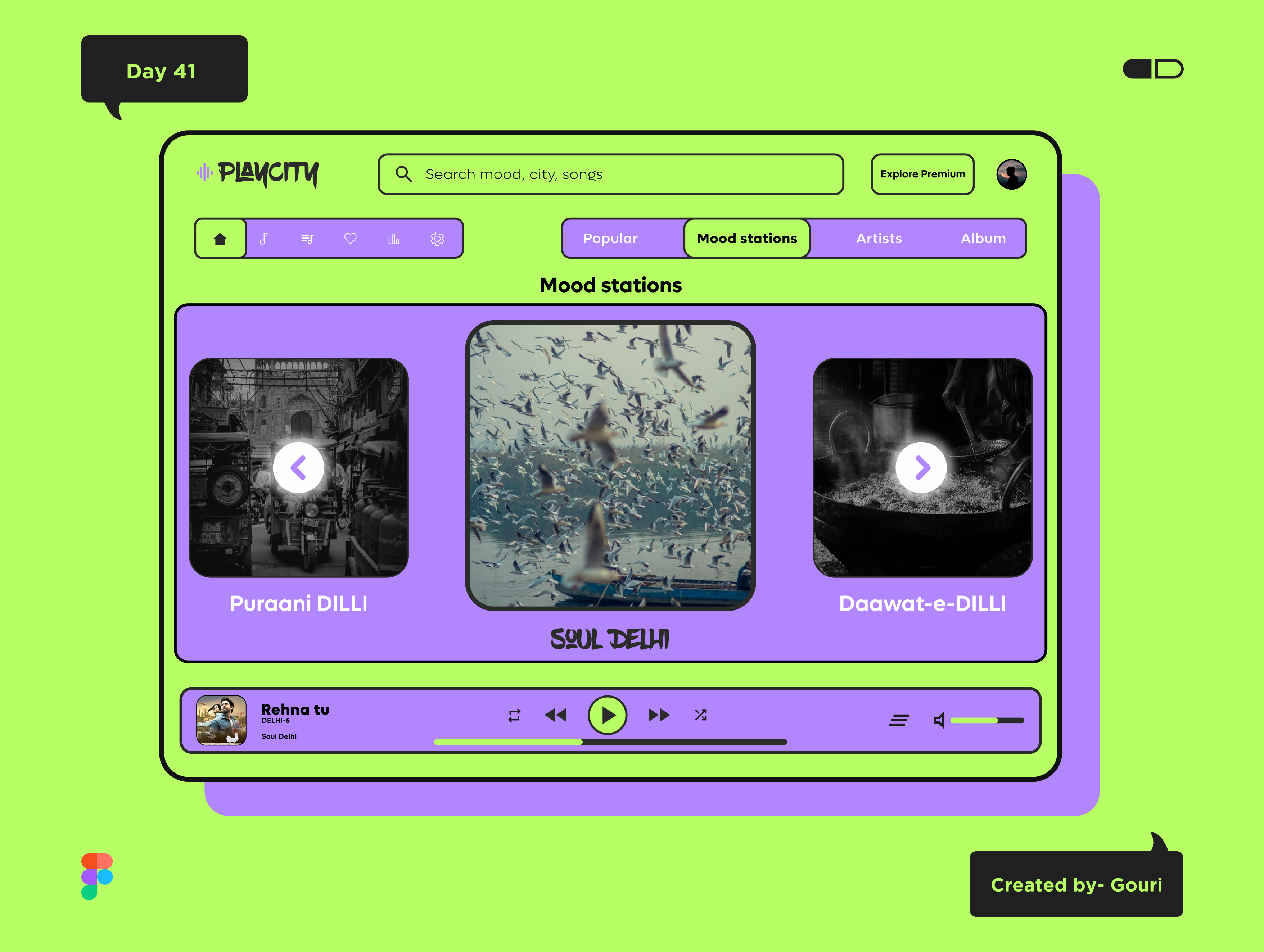 Landing Page for music 3d animation branding design figma graphic design illustration landing page landing page design landingpage landingpagedesign logo motion design motion graphics typography ui uidesign vector