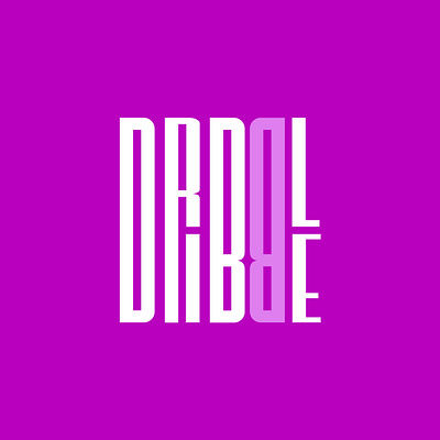 DRIBBBLE TYPOGRAPHY LOGO branding design dribbble dribbble shot graphic design illustration letter logo logo logos logotipo text logo trend typography vector