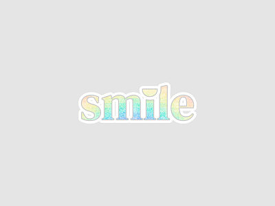 Logo Idea (2) - Glitter Smile logo logo design