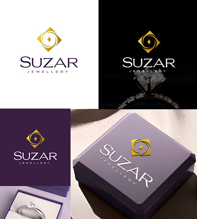 SUZAR JEWELLERY Luxury Branding branding design graphic design illustration logo typography