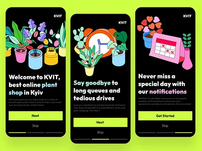 Onboarding Plant Shop 083 83 button daily ui 083 dailyui dailyui083 e commerce flowers onboarding onboarding plant shop plant store plants plantshop shop ui uiux