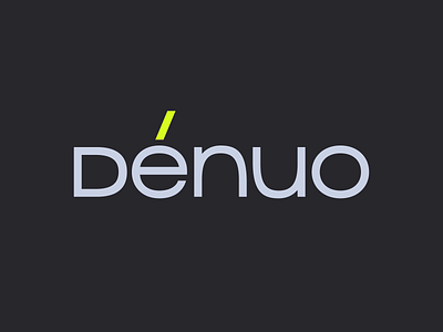 Dénuo. Branding for law firm brand identity branding law logo logotype typography
