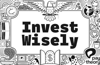 Invest Wisely Banner Design banner bonsai design eagle graphic illustration investor promotion swag