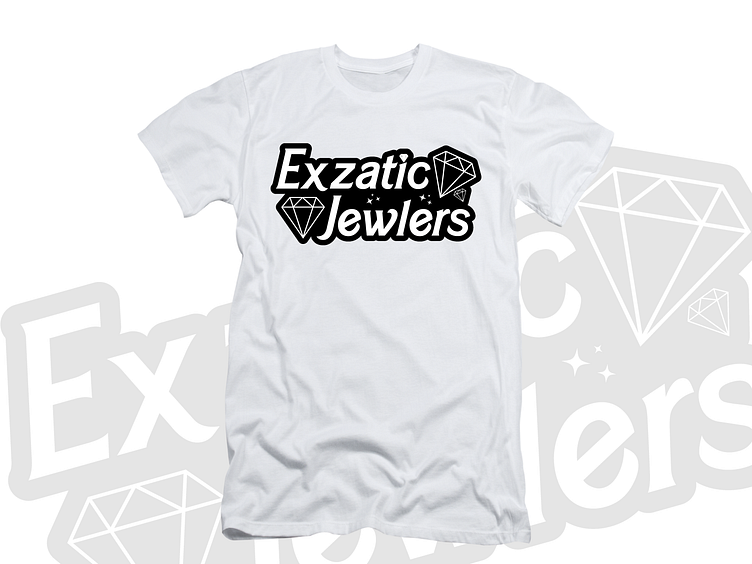 white t shirt text design