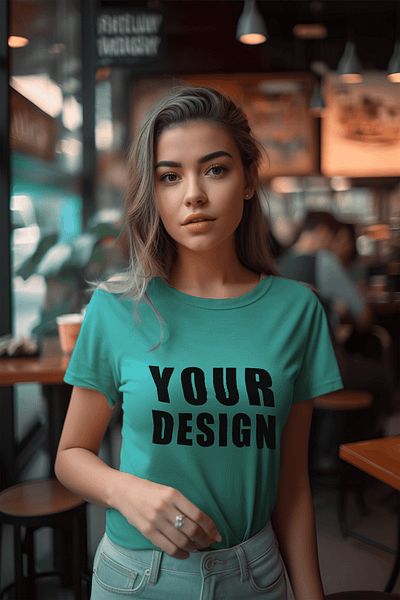 Beautiful Girl T-shirt MockUps beautiful branding girl graphic design mockup photoshop sexy t shirt template