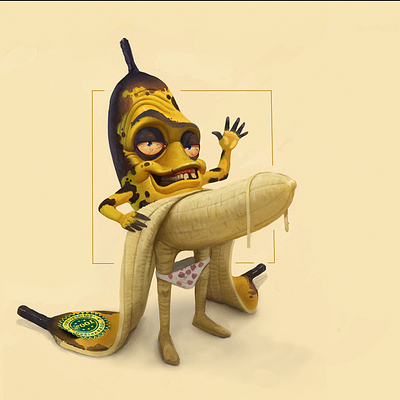 Banano art board game character conceptart design fantasy game illustration