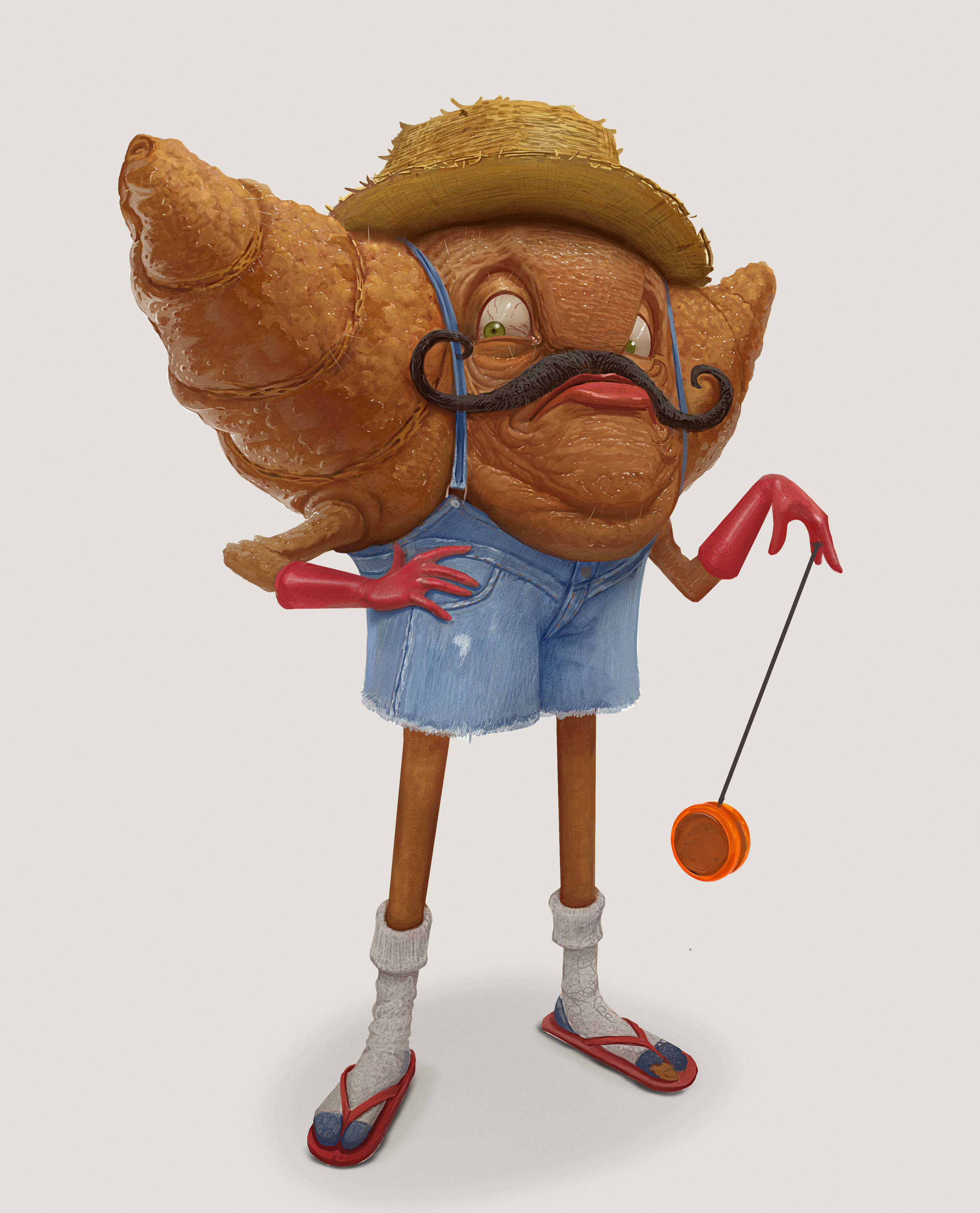 mr. yo! art board game character conceptart design fantasy game illustration