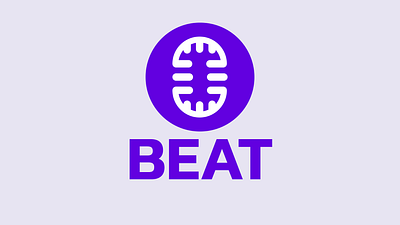 "Beat" logo concept [every day logo challenge] day 9 branding dailylogochallenge design graphic design illustration logo vector