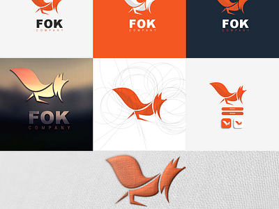 fox logo 3d animation app branding carot design fox fruit vector graphic design illustration logo motion graphics ui ux vector