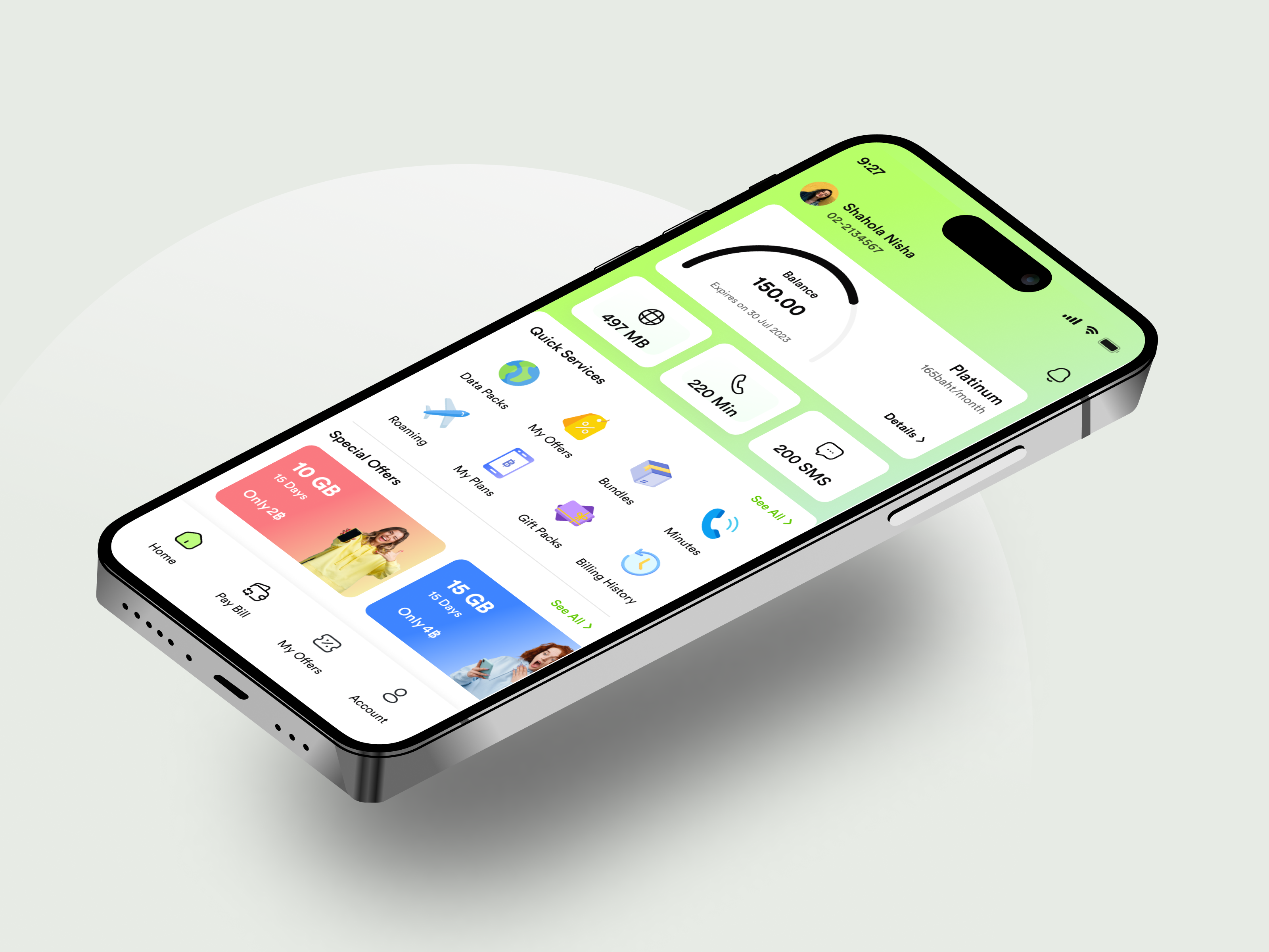 Example of Mobile App UI/UX Design