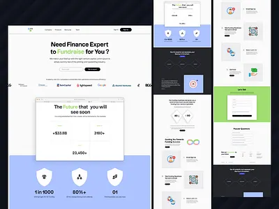 Finance Managing Website appdesign branding design finance website funding website minimal minimal landing page responsive design ui ui design uidesign uiux uiux design visual design visualdesign webdesign website website design