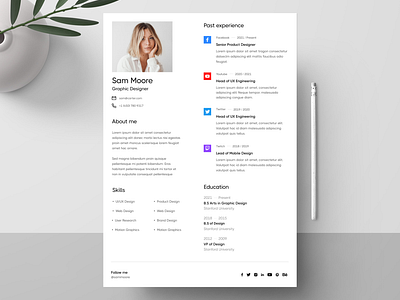 CV-Resume 2023 cv cv resume 2023 resume resume design