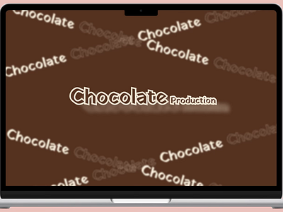 Chocolate Production app branding chocolate production design figma graphic design illustration logo ui ux vector website