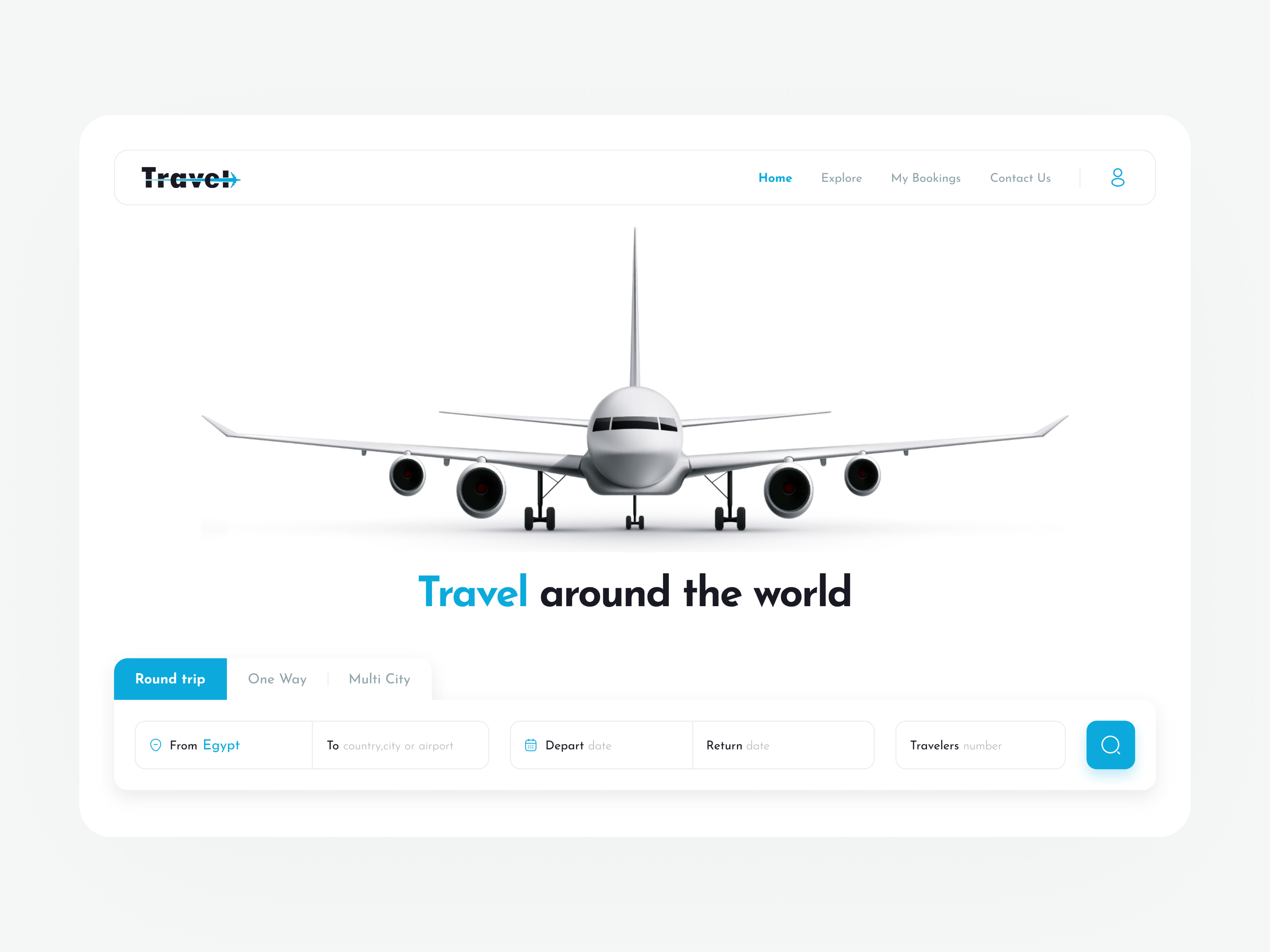 Flights Booking booking clean creative design flights inspiration simple smart travel trends ui ux
