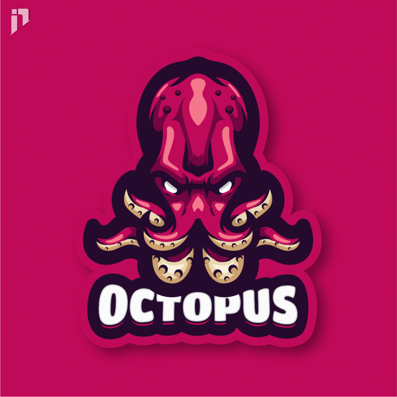 Octopus Mascot Logo Design by bakats111 on Dribbble