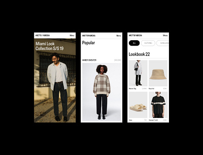 Aretto Fabrika – Website ecommerce fashion ui user experience website