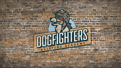 Dogfighters Branding branding concept graphic design illustration logo vector