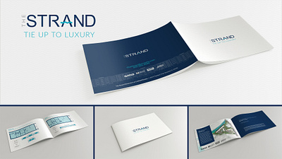 The Strand Brochure advertising brochure collateral condo design graphic design luxury marketing print print design real estate