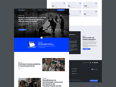 🚀 Case Tecnologia - Brasil Cursinhos 2023. branding design figma ong site ui