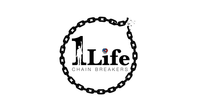 One Life Chain Breakers branding business design graphic design logo small business start up typography vector