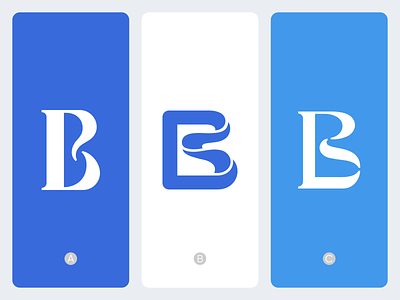 B letters b letter b wave icon letter letters logo logodesign logotype monogram sign symbol wave