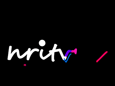 Name Animation - Hritvik animation motion design typography
