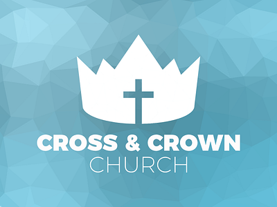 Cross & Crown Church Brand branding church identity logo virginia web