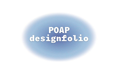 POAP Designfolio behance brand brand identity branding design designer dribbble graphic design logo nft poap poap token token web3 web3community