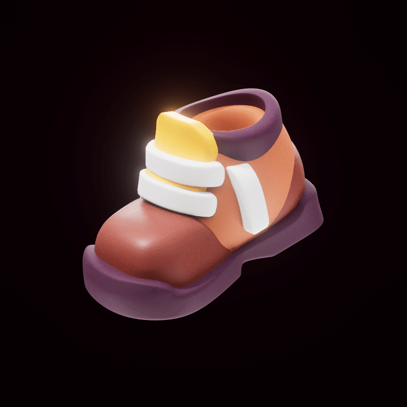 Let's get some shoes 3d animation boots gif illustration shoes