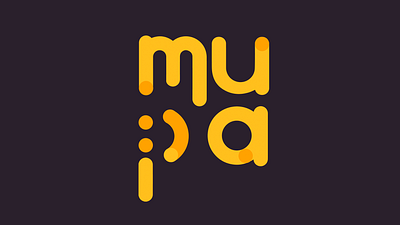 Mupa - Delivery Platform Branding app icon app logo branding delivery app friendly happy logo logo design smile smile logo smiley face typography yellow branding yellow logo
