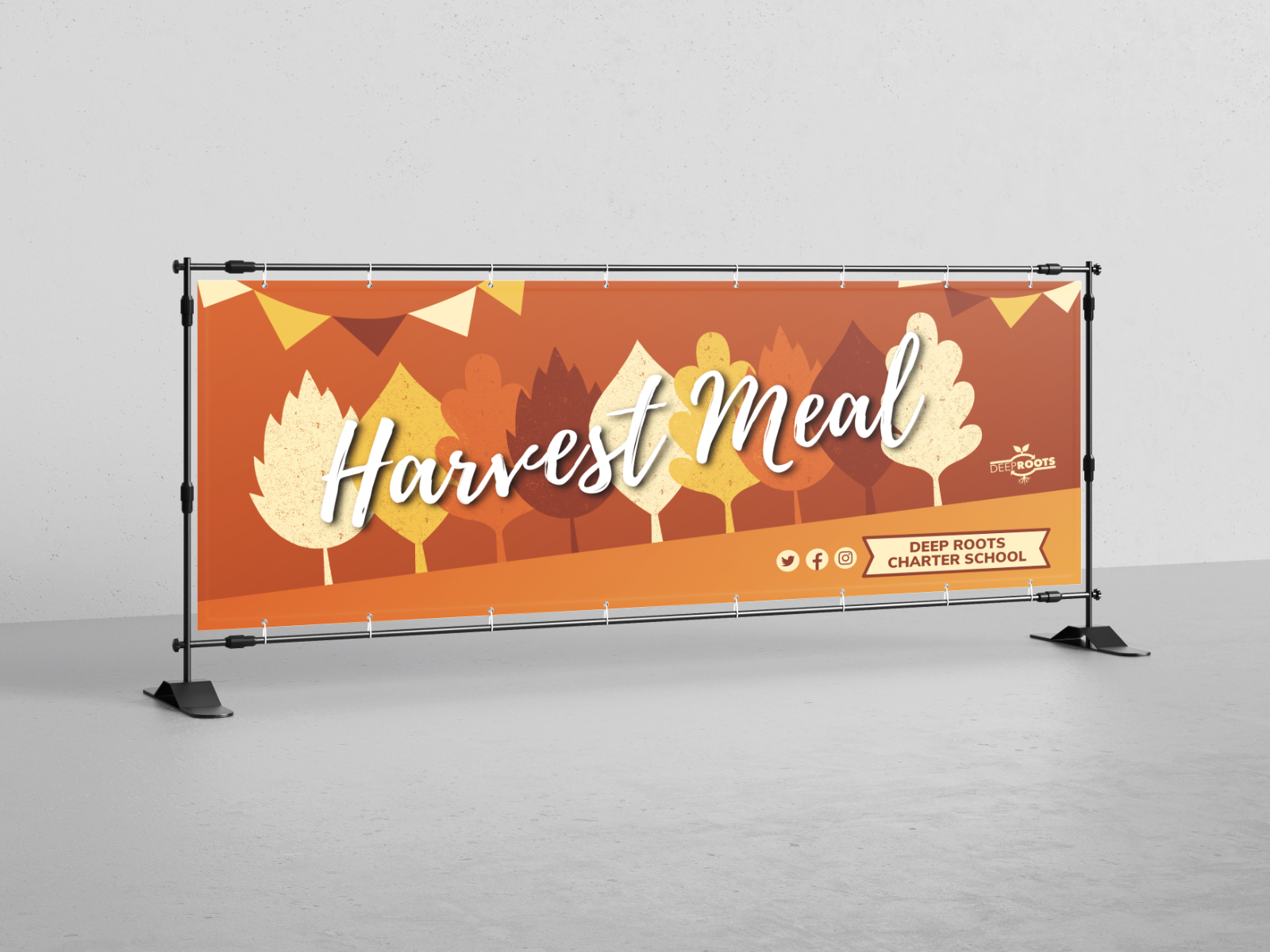 Deep Roots Harvest Meal Banner by Brett Garwood on Dribbble