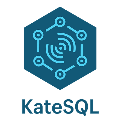 KateSQL Logo futuristic saas tech
